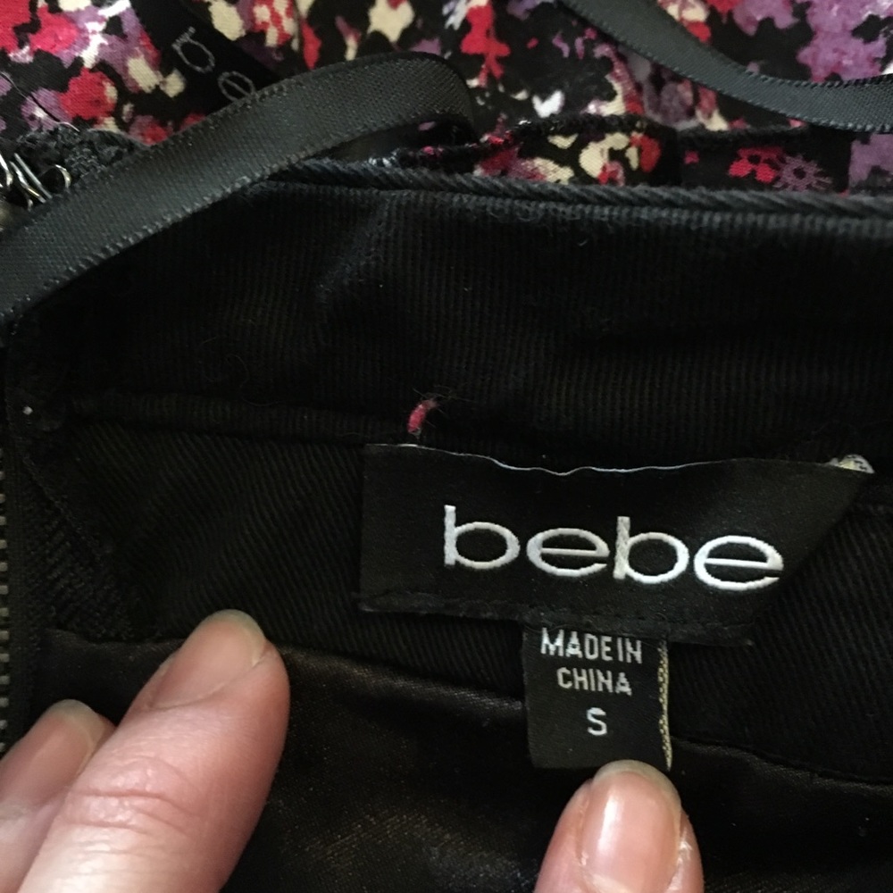 Bebe Flower Ruffle Dress - Picture 3 of 4